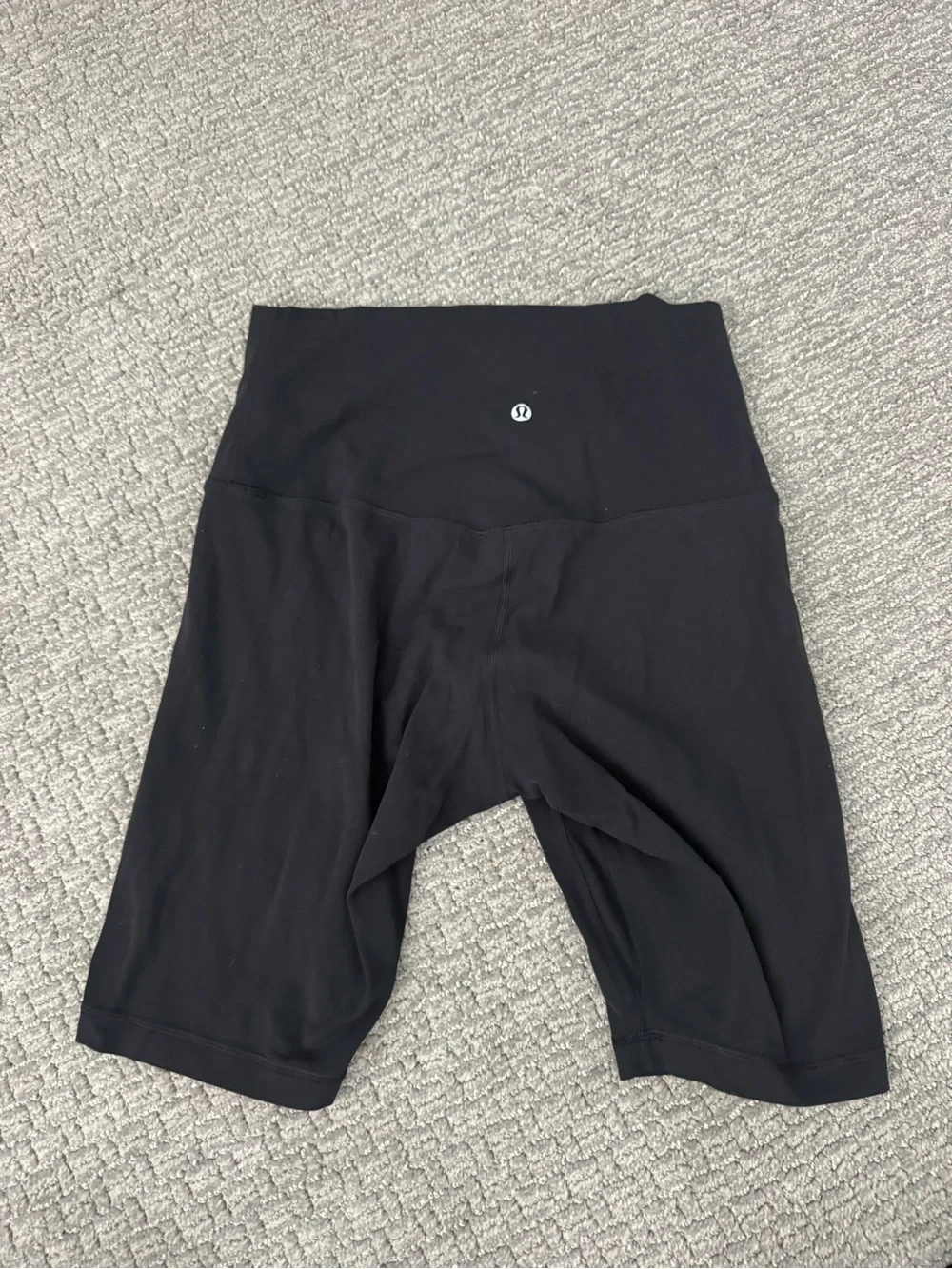lululemon athletica Black High-Rise Bike Shorts